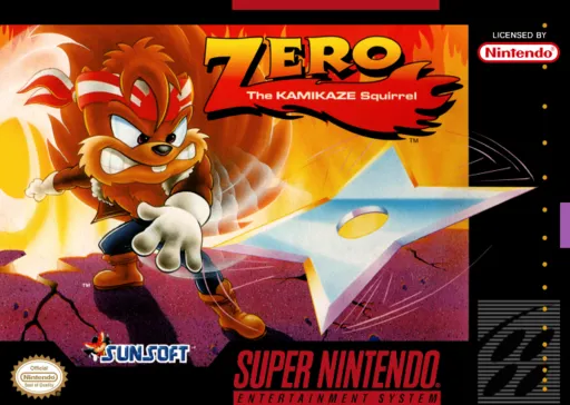 Zero the Kamikaze Squirrel (World) (Evercade)